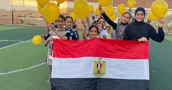 مراكز شباب بيلا بكفر الشيخ تتزين بعلم مصر ضمن الاحتفالات بذكرى عيد تحرير سيناء
