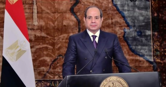 الرئيس السيسي فى الذكرى 41 لتحرير سيناء: ذكرى عزيزة وغالية على قلب ووجدان كل مصرى وعربى..ويؤكد: الجيش والشرطة مقاتلون أشداء لا يخشون الموت فى سبيل الله والوطن.. ومعركة تنمية سيناء تتطلب جهودا ضخمة وإخلاصا للنية