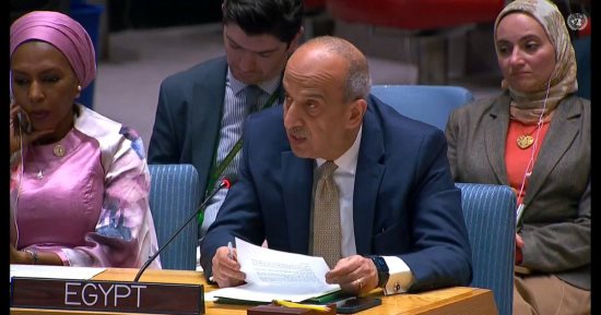 مندوب مصر الدائم بالأمم المتحدة: نتضامن بشكل كامل مع شعب السودان.. فيديو