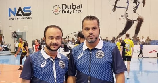 ثنائى إماراتى لتحكيم مباريات الأهلى والزمالك فى نهائى كأس مصر لرجال الطائرة