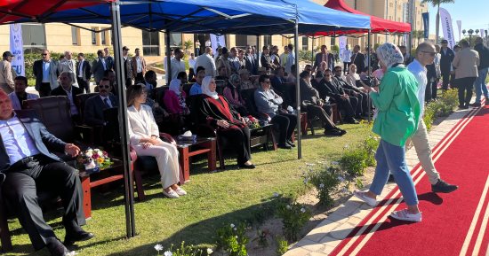 انطلاق مهرجان الجامعات الرياضى بجامعة سيناء بحضور 4 وزراء و3 محافظين
