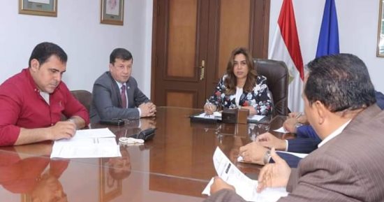 محافظ دمياط تتابع آخر مستجدات منظومة توريد القمح لموسم 2023 بالمحافظة
