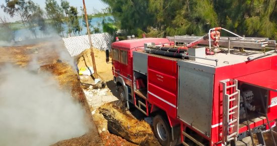 السيطرة على حريق بمزرعة دواجن بالقنطرة غرب بالإسماعيلية دون خسائر بشرية 