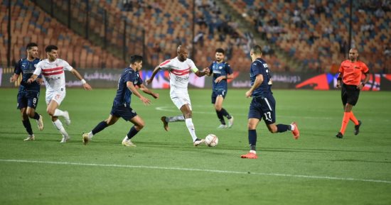 75 دقيقة.. الزمالك متقدم على سيراميكا بهدف الجزيرى