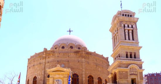 اعرف أبرز الأيقونات والآثار الموجودة بدير مارجرجس البطريركى للروم الأرثوذكس