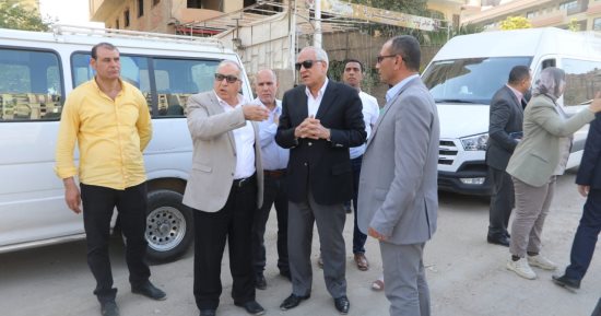 محافظ الجيزة: نقل مواقف السرفيس العشوائية بطريق المنشية المريوطية