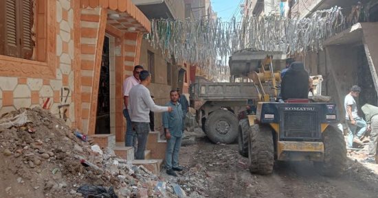 محافظة الجيزة: إزالة التعديات بشارع أحمد نجم بالعياط تمهيدا للتطوير