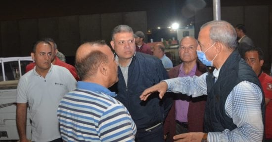 محافظ القليوبية يتابع تطبيق ترشيد الكهرباء وإزالة الإشغالات بالخصوص وشبرا 