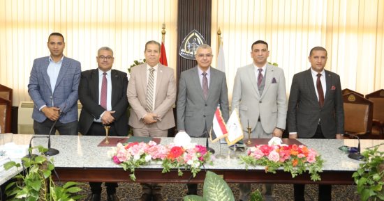 بروتوكول تعاون بين جامعة الزقازيق ومديرية الشباب والرياضة بالشرقية