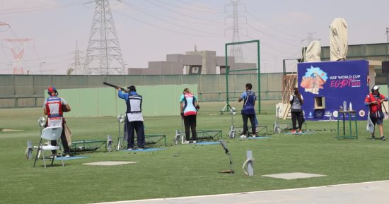 حفل افتتاح البطولة الأفريقية للرماية بالعاصمة الإدارية اليوم