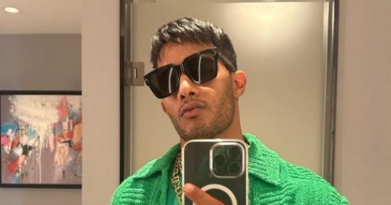 لوك جديد لمحمد رمضان قبل حفلاته بأمريكا