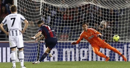 يوفنتوس يتأخر بهدف أمام بولونيا في شوط أول بالدوري الإيطالي.. فيديو