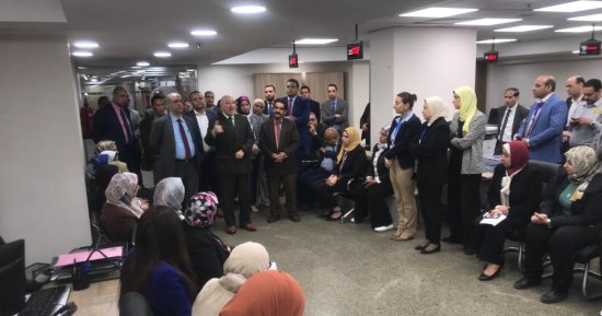 جولات مرورية لرئيس مصلحة الضرائب على مختلف المراكز والمناطق والمأموريات الضريبية