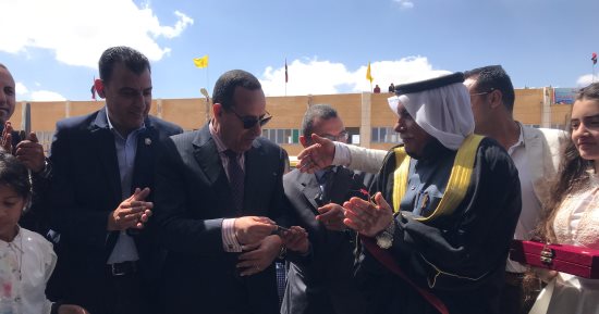 افتتاح وحدة صحية بقرية الخروبة فى شمال سيناء.. صور