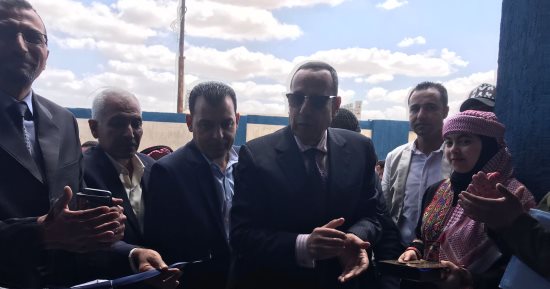 افتتاح أعمال تطوير وحدة قرية قبر عمير الصحية بشمال سيناء