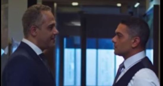 آخر ستورى لـ مصطفى درويش صورة مع آسر ياسين من مسلسل "سوتس بالعربى"