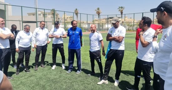 انتهاء "الكورس" الثالث للرخصة A للمدربين بعد 48 ساعة تدريسية عملى ونظرى