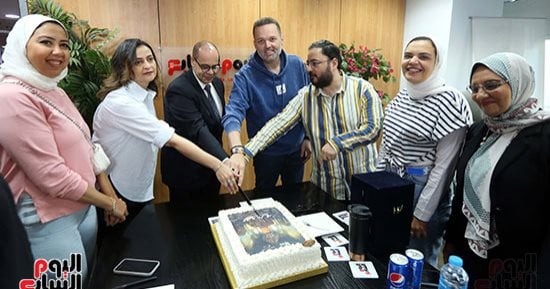 اليوم السابع يحتفى بالفنان محمد محمود عبد العزيز بعد نجاح مسلسل حضرة العمدة