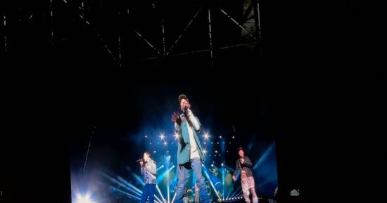 تفاعل كبير من حضور حفل Backstreet boys مع أغنية Show me the meaning