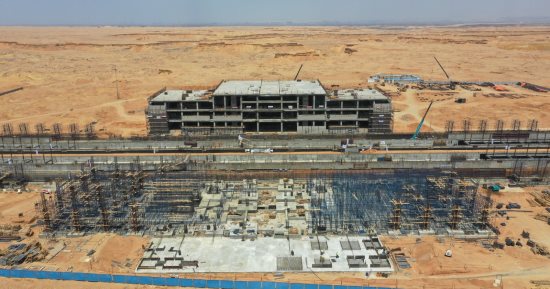 تربط القطار بالمونوريل.. شاهد أهم محطة بالخط الأول للقطار السريع.. صور