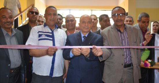افتتاح الصالة المغطاة للألعاب الرياضية بإدارة إسنا التعليمية.. صور