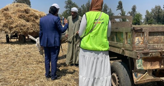 توعية 2000 مواطن بمخاطر التدخين والمخدرات بقرى مركز زفتى ضمن "حياة كريمة"