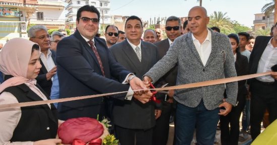 نائب محافظ الشرقية يُشارك فى افتتاح مجمع المصالح الحكومية بالكتيبة