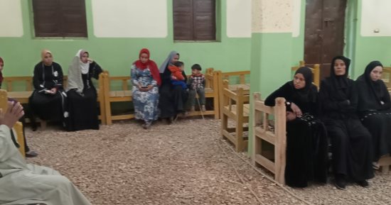 تنظيم 32 جلسة حوار للتوعية المجتمعية فى قرى حياة كريمة بأسوان
