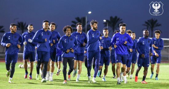 المصرى يستأنف تدريباته ببورسعيد استعداداً لمواجهة الاتحاد