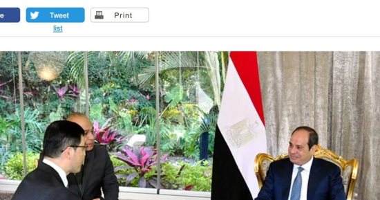 الرئيس السيسى لصحيفة يابانية: سياساتنا تقوم على رفض التدخل فى شئون الدول  