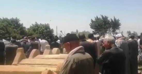 تشييع جنازة طبيب أسنان توفى بأزمة قلبية مفاجئة داخل عيادته فى الشرقية