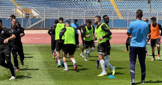 بيراميدز يختتم تدريباته فى القاهرة قبل رحلة أبو ظبى