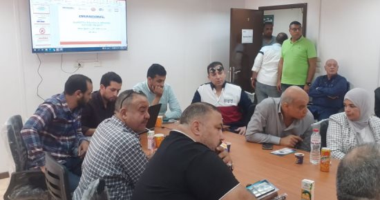 غزل دمياط تنظم حوارا مجتمعيا لعرض مستجدات تطوير المصنع