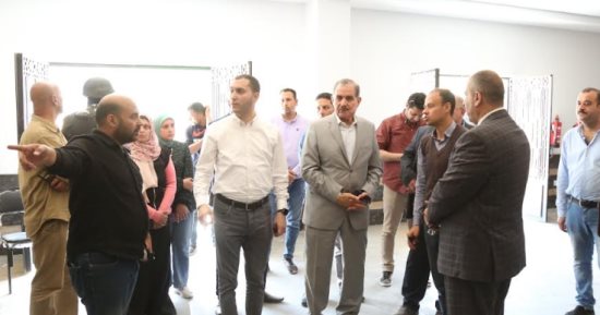 محافظ كفر الشيخ ونائبه يتفقدان المشروعات الخدمية بقرى الجزيرة الخضراء