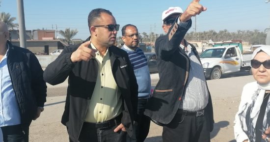 رئيس جهاز مدينة دمياط الجديدة يتفقد منطقة الميناء وأرض المخازن