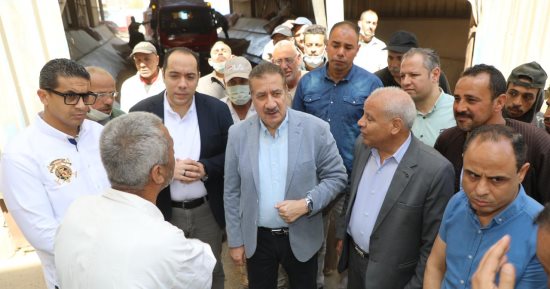 محافظ المنوفية يتفقد توريد القمح بصوامع شبين الكوم: توريد 31 ألف طن حتى الآن