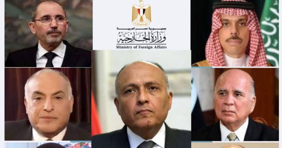 شكرى يجرى اتصالات مع وزراء خارجية السودان والسعودية والجزائر والأردن وكينيا