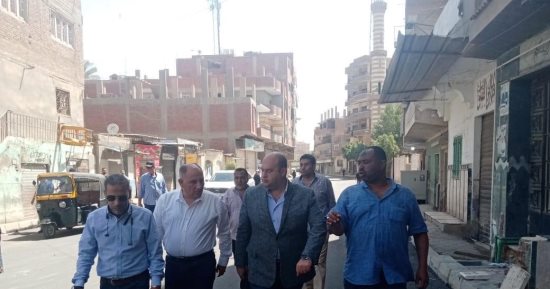 نائب محافظ الجيزة يتفقد أعمال رصف وتطوير شارع ذكرى إدريس بالحوامدية.. صور