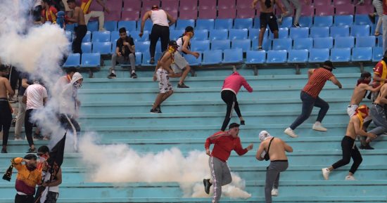 حبس 31 مشجعا للترجي بسبب أعمال شغب فى مباراة شبيبة القبائل