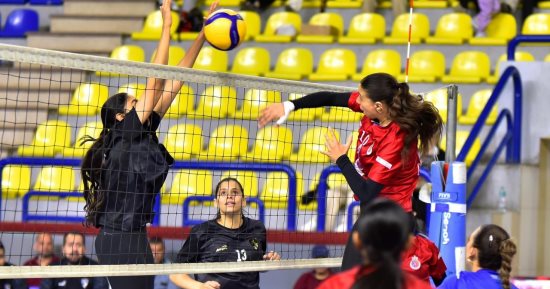 الصيد أمام دجلة فى فاصلة تحديد برونزية كأس مصر للكرة الطائرة