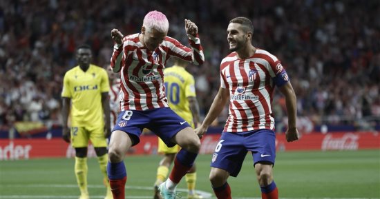 أتلتيكو مدريد يكتسح قاديش بخماسية فى الدوري الإسباني.. فيديو
