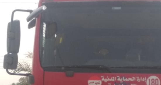 السيطرة على حريق بمخلفات زراعية فى القصاصين بالإسماعيلية دون خسائر بشرية