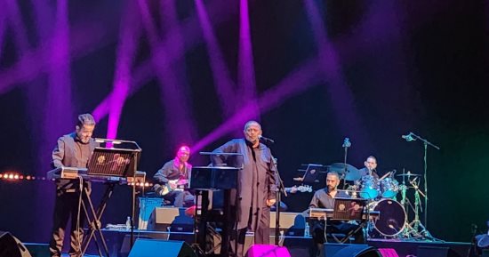 "حبيبي زي القمر وراح بلمح البصر".. جورج وسوف يرثي ابنه فى حفله بدبى