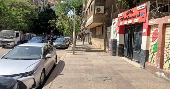 حملة موسعة لرفع الإشغالات وتحسين مستوى النظافة بمحيط مدارس الدقى.. صور