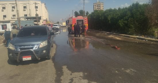 إخماد حريق شقة سكنية فى منطقة الهرم