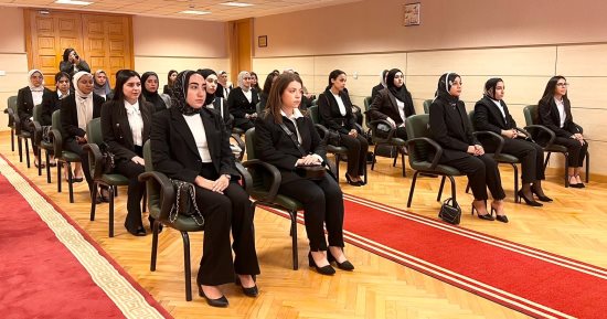 مقابلات المتقدمين لشغل وظيفة معاون نيابة إدارية دفعة 2022.. صور