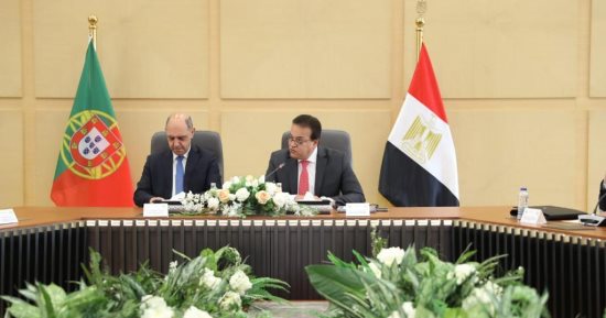 وزير الصحة يستقبل نظيره البرتغالي لبحث سبل التعاون في القطاع الصحي