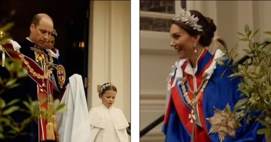 أمير وأميرة ويلز يشاركان لقطات مميزة من خلف كواليس حفل التتويج.. فيديو وصور