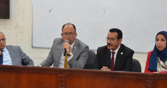 رئيس جامعة حلوان: هدفنا بناء الإنسان والمشاركة فى تأسيس الجمهورية الجديدة