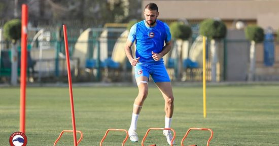 عمر كمال عبد الواحد يواصل برنامجه التأهيلى فى فيوتشر